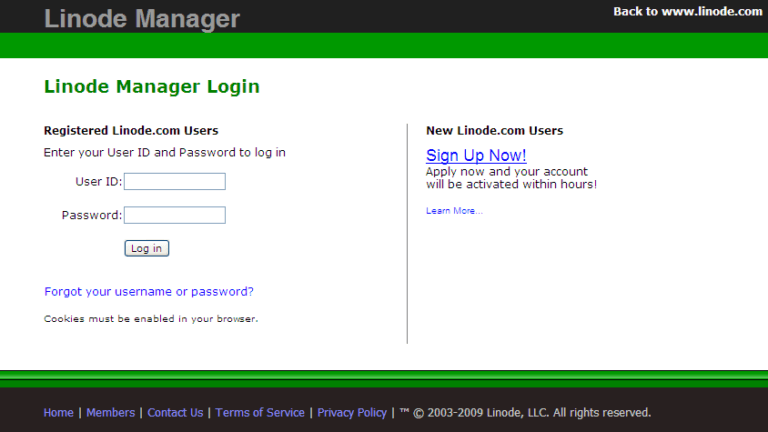 linode account