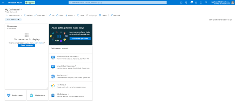 buy Microsoft Azure Account
